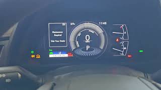 2019  2024 Lexus UX250h oil light maintenance reset [upl. by Kalie]