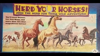 Herd Your Horses Board Game 1997 Aristoplay  Whats Inside [upl. by Donough840]