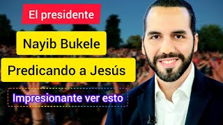 El Presidente Nayib Bukele Predicando a Multitudes de Evangélicos eso hay que verlo [upl. by Mohammad]