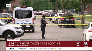 CPD 2 dead 1 hospitalized in Winton Hills shooting [upl. by Block]