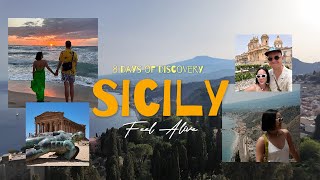 8 days in Sicily vlog 🇮🇹  Must visit Taormina Cefalu Agrigento Visit Italy every year in summer [upl. by Sipple]