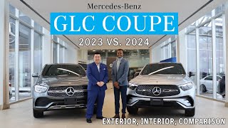 2023 vs 2024 Mercedes GLC 300 Coupe Comparison  MercedesBenz Burlington [upl. by Behre]