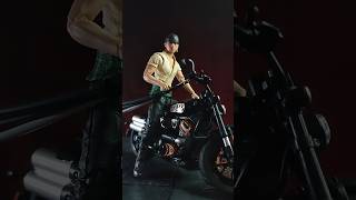 NO BRAND  112 Motorcycle  1 min review Fits most 112 actionfigures marvellegends jadatoys [upl. by Idhem]