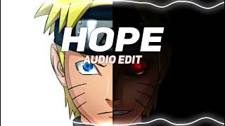 NF  HOPE Audio Edit  𝗨𝗦𝗘 𝗛𝗘𝗔𝗗𝗣𝗛𝗢𝗡𝗘𝗦 🎧 [upl. by Ultann]