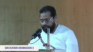 Mumbai Parliament of Religions 2024  Speech by Swami Devendra Brahmachari Ji [upl. by Lacee928]