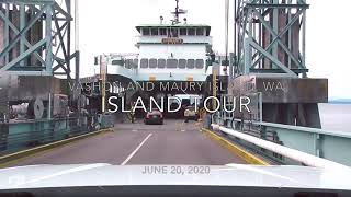 Vashon Island and Maury Island Tour [upl. by Brucie]