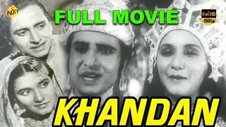 Khandan 1942  Full Hindi Movie  Noor Jehan  Manorama  Ghulam Mohd  Ibrahim  Tvnxt Hindi [upl. by Scarrow629]