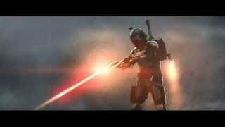 Star Wars Jango Fett blaster sound effects [upl. by Haywood]