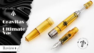 Gravitas 🇮🇪 Ultimate Vac 🖋️ Fountain Pen Review [upl. by Viola]