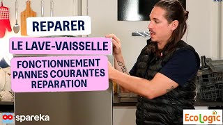 Réparer un lavevaisselle  Fonctionnement pannes courantes et réparation [upl. by Ahen979]