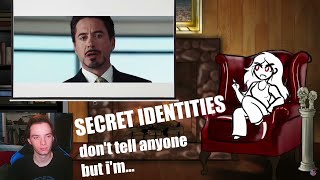 Fantasy Author Reacts  Trope Talk Secret Identities [upl. by Ebag]