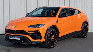 2021 Lamborghini Urus Pearl Capsule  Arancio Borealis  Walkaround amp Interior 4K [upl. by Nanor]