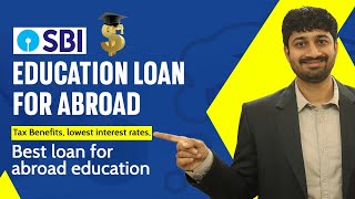 SBI Education Loan for Study Abroad  Interest Rates Benefits amp More  Loans up to 15 Cr 💸 [upl. by Cain]