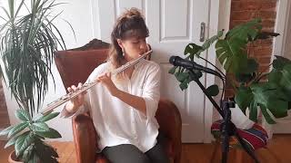 Nora Lespagnol  Beni vur flute solo cover [upl. by Izabel659]