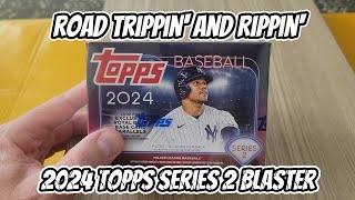 Road Trippin n Rippin  2024 Topps Series 2 Blaster [upl. by Soracco]