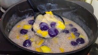 GINATAANG HALOHALO recipe cookingalazen [upl. by Karlis636]