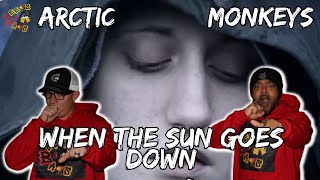 THIS WAS ON SOME MADNESS  Americans React to Arctic Monkeys  When The Sun Goes Down [upl. by Pelagia]