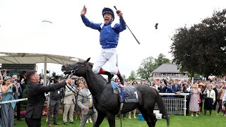 Frankie Dettori masterclass Mostahdaf downs Paddington in £1 million Juddmonte International [upl. by Anerok]