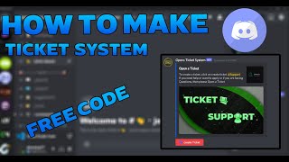 How To Make Discord Bot Ticket System  Opero Developer [upl. by Kciredec948]