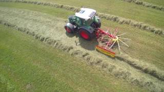 Fendt  Krone  Pöttinger  4k  2k17 [upl. by Tamis]