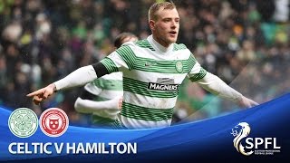 Second half deluge as Celtic hammer Hamilton [upl. by Asillem]