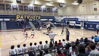 Boys Volleyball Narbonne vs Van Nuys  CIFLACS Division II Championship Snippets 2022 [upl. by Ijat]