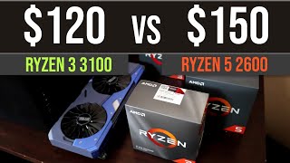 Ryzen 3 3100 vs Ryzen 5 2600 test in 9 games [upl. by Norved]