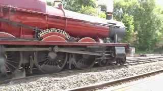 The Wizards Express at Hellifield GWR 460 No 5972 Olton Hall  12th July 2014 [upl. by Travis]