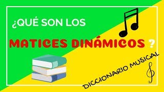 ¿Qué son los MATICES DINÁMICOS [upl. by Atselec]