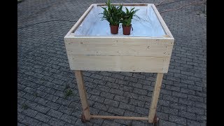 DIY Hochbeet zum Schieben [upl. by Ainad]