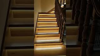 Motion Sensor LED Stair Lights  superlightingled [upl. by Sinnelg]