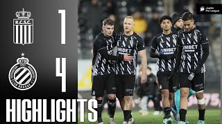 JPL  SAISON 2324  Journée 22  Sporting de Charleroi  Club de Bruges [upl. by Ratcliff934]