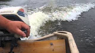 1972 Evinrude 6hp outboard motor [upl. by Saihtam403]