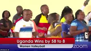 EAC InterParliamentary Games Netball  Kenya vs Uganda [upl. by Yesnyl]