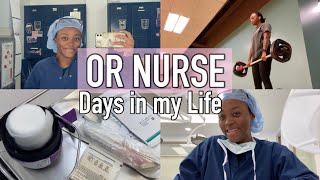 OR NURSE DAYS IN MY LIFE OUTPATIENT WORKOUTS CHAI TEA RECIPE [upl. by Eigram]