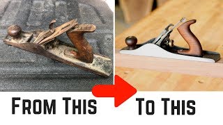 Hand Plane Restoration  How To [upl. by Odnumde241]