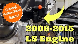 LS Camshaft Position Sensor Replace  How to Cutlass LS Swap [upl. by Leiuqeze]