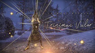 ESO  Trinimacs Valor set Visual Effect [upl. by Mclyman965]