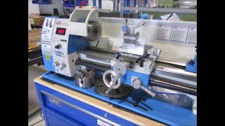 HBM 250x550 Profi Vario Table lathe [upl. by Dunn]