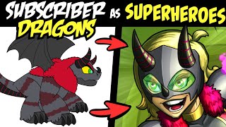 Dragon Heroes of Terragopolis A PopCross Community Story amp Speedpaint [upl. by Dari639]