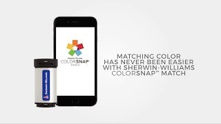 Colorsnap Match SherwinWilliams [upl. by Pachston332]