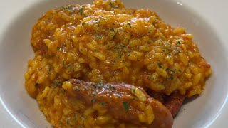 ARROZ meloso CON COSTILLAS en MONSIEUR CUISINE SMART [upl. by Chaworth]