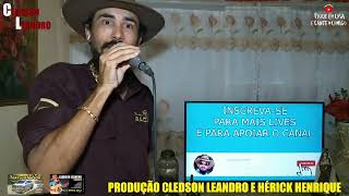 KALUNGA CANTOR PARTICIPAÇÃO LIVE CLEDSON LEANDRO [upl. by Neibart]