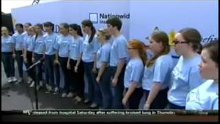 The Star Spangled Banner Columbus Childrens Choir 081713 [upl. by Mairim]