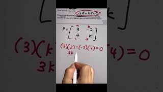 Tingkatan 5 Matrik Tiada Matriks Songsang No Inverse Matrix adbc0 website cikgudebbiecom [upl. by Dincolo]