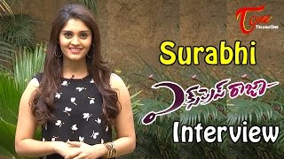 Actress Surabhi Interview about Express Raja Movie [upl. by Melamed]