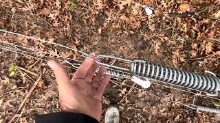 Greg shows you how to build a beautiful strong effective hitensile electric fence [upl. by Irrehs]