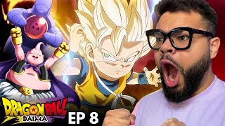 GOKU SUPER SAIYAJIN 2 VS TAMAGAMI 3 UM NOVO MAJIN BOO DRAGON BALL DAIMA Episódio 8 REACT [upl. by Hgieloj]