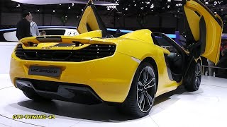 McLaren MP412C Spider  Geneva Motor Show 2013 [upl. by Joletta]