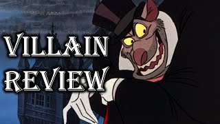 Professor Ratigan The Great Mouse Detective  Villain Review 92 [upl. by Leaper451]